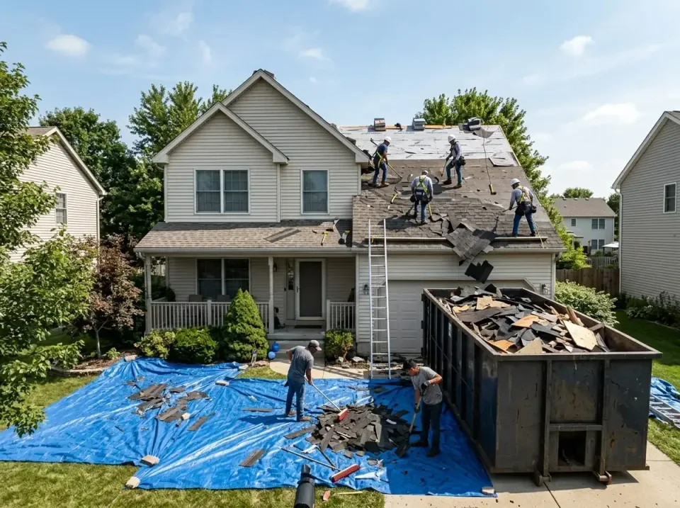 roof-replacement-debris-remova-004 — frequently asked questions, Cheapest Dumpster Rentals in Whiskey Creek, FL